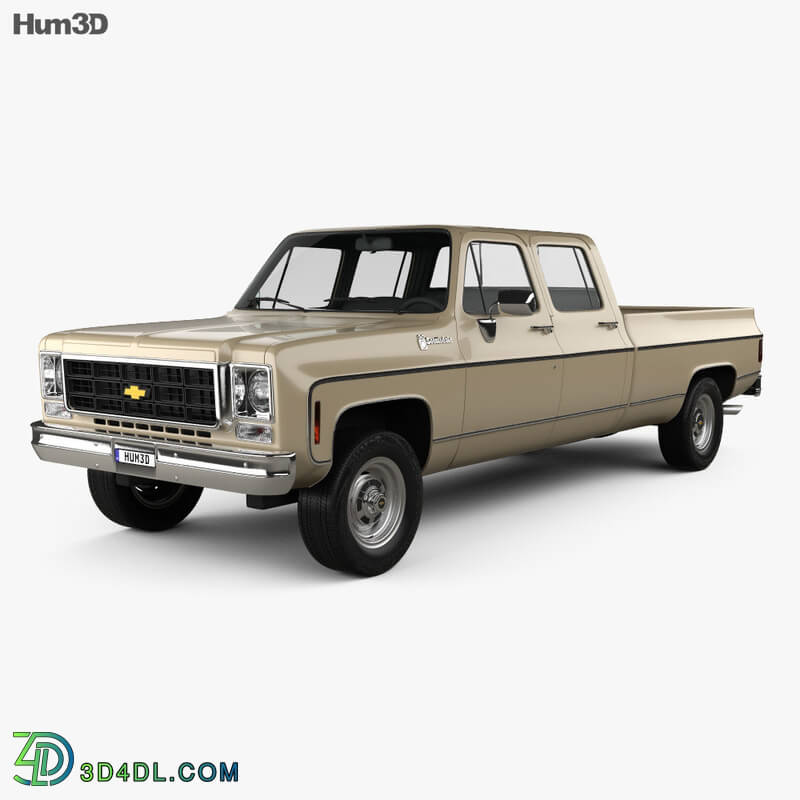 Hum3D Chevrolet K30 Crew Cab 1979