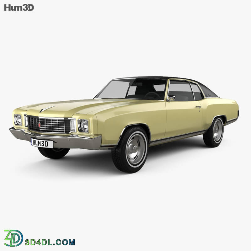 Hum3D Chevrolet Monte Carlo 1972