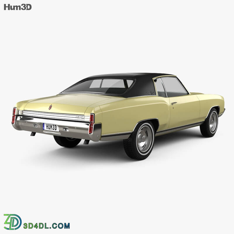 Hum3D Chevrolet Monte Carlo 1972