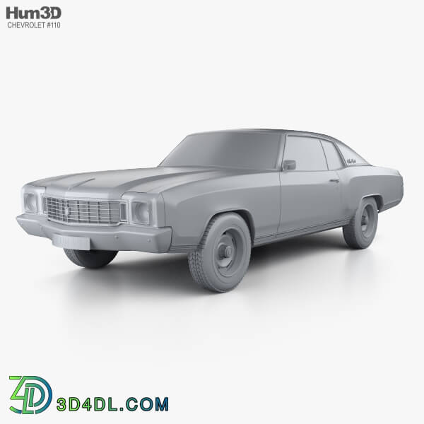 Hum3D Chevrolet Monte Carlo 1972