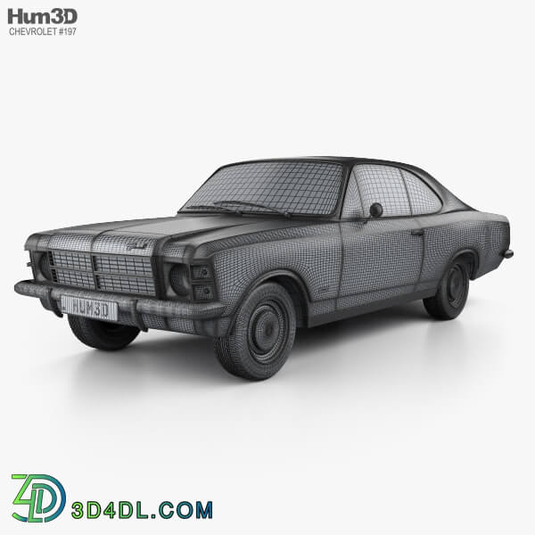 Hum3D Chevrolet Opala Coupe 1978