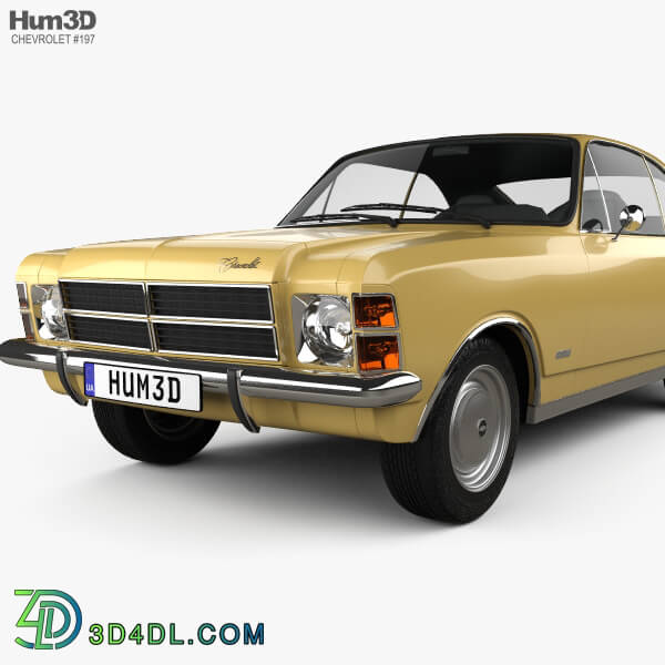 Hum3D Chevrolet Opala Coupe 1978