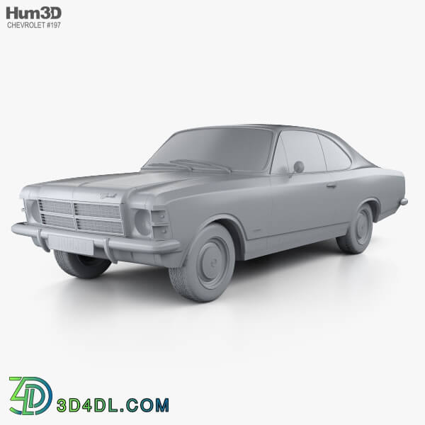 Hum3D Chevrolet Opala Coupe 1978