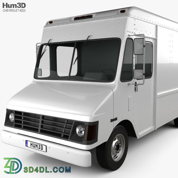 Hum3D Chevrolet P30 Van 1995