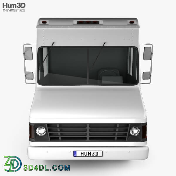 Hum3D Chevrolet P30 Van 1995