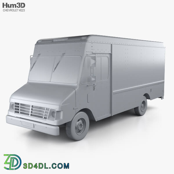 Hum3D Chevrolet P30 Van 1995