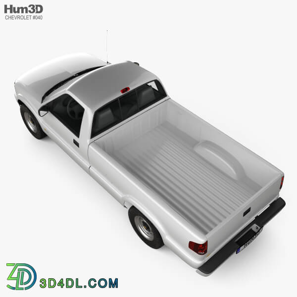 Hum3D Chevrolet S10 Single Cab Long Bed 1994