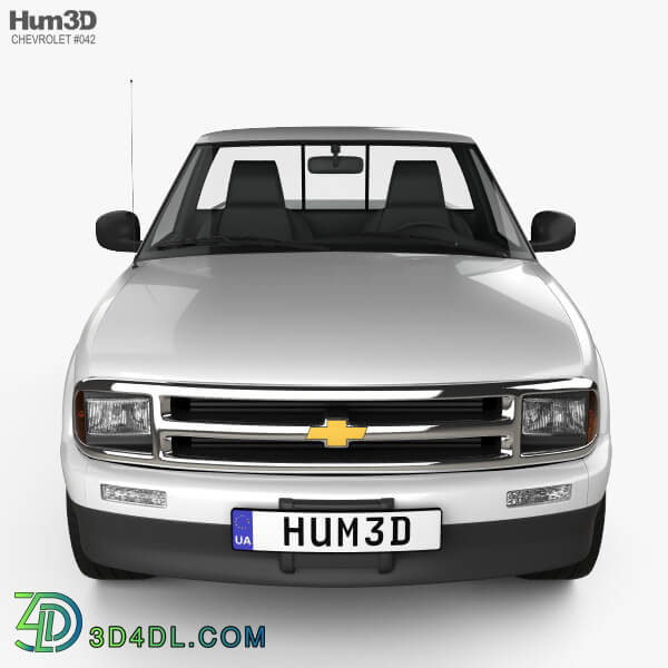Hum3D Chevrolet S10 Single Cab Standart Bed 1994