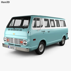 Hum3D Chevrolet Sport Van 1968 