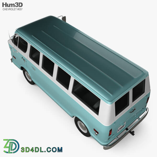Hum3D Chevrolet Sport Van 1968