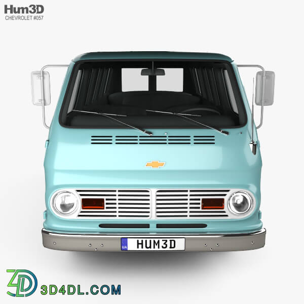 Hum3D Chevrolet Sport Van 1968