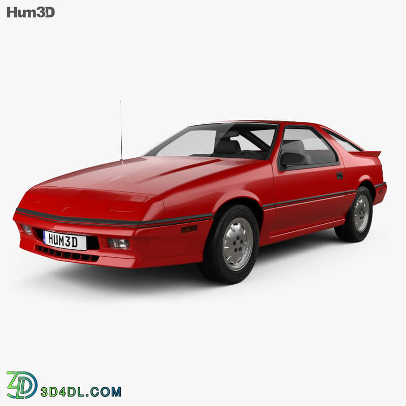 Hum3D Chrysler Daytona Shelby Z 1987