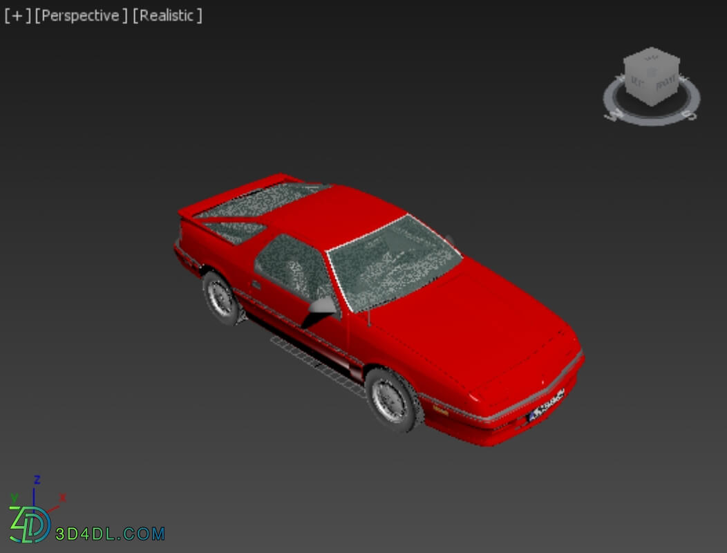 Hum3D Chrysler Daytona Shelby Z 1987