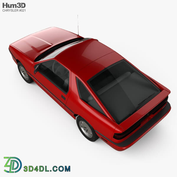 Hum3D Chrysler Daytona Shelby Z 1987