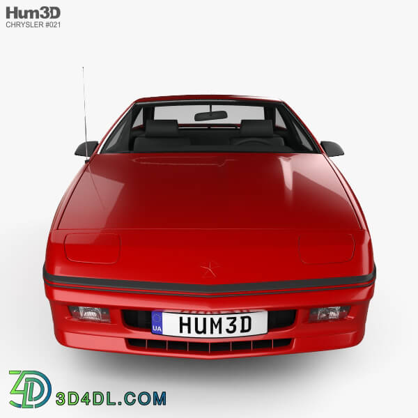 Hum3D Chrysler Daytona Shelby Z 1987