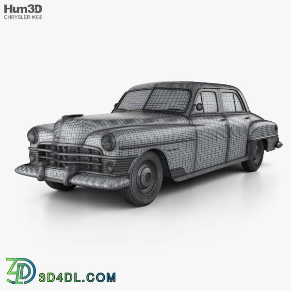 Hum3D Chrysler New Yorker sedan 1950