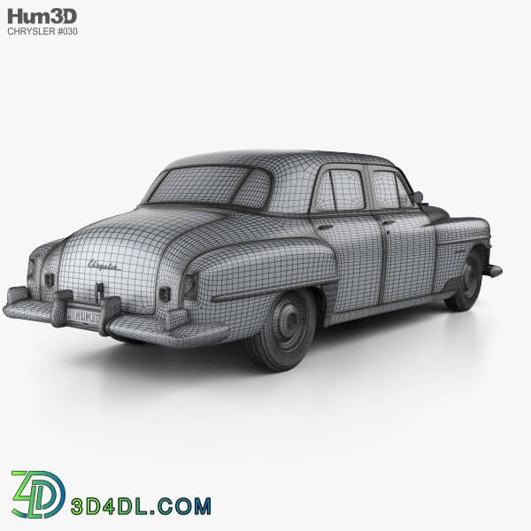 Hum3D Chrysler New Yorker sedan 1950