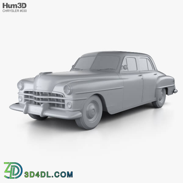 Hum3D Chrysler New Yorker sedan 1950