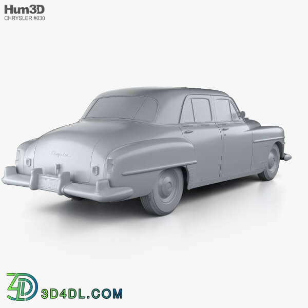 Hum3D Chrysler New Yorker sedan 1950