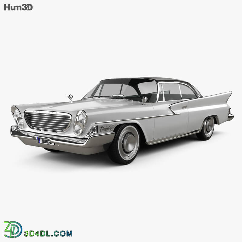 Hum3D Chrysler Newport 2 door hardtop 1961