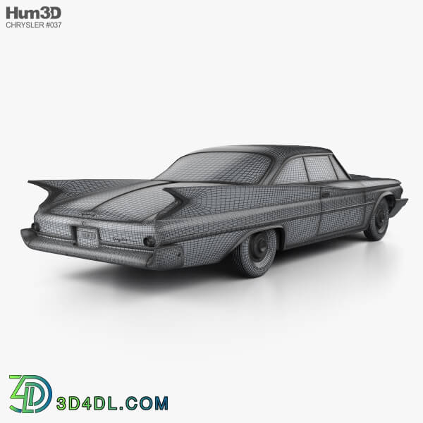 Hum3D Chrysler Saratoga hardtop coupe 1960