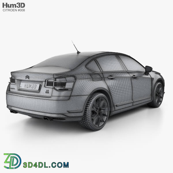 Hum3D Citroen C5 Saloon 2011