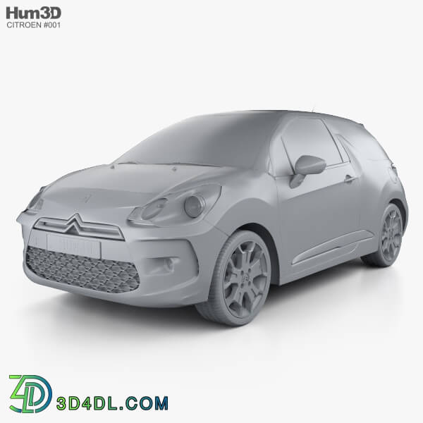 Hum3D Citroen DS3 2011