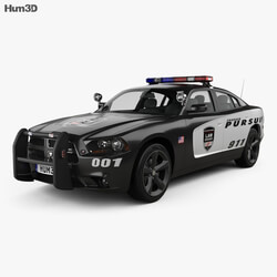Hum3D Dodge Charger Police 2011 