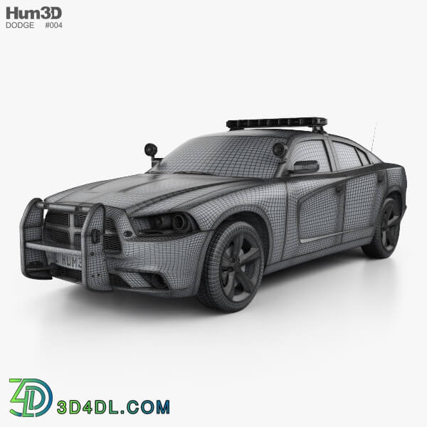 Hum3D Dodge Charger Police 2011