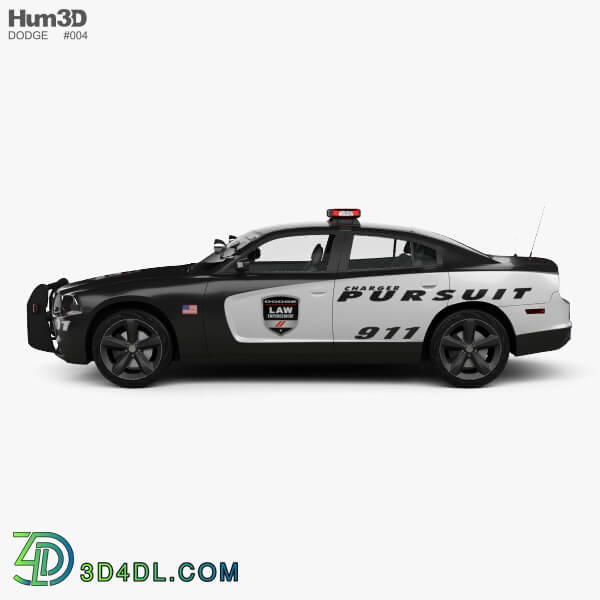 Hum3D Dodge Charger Police 2011