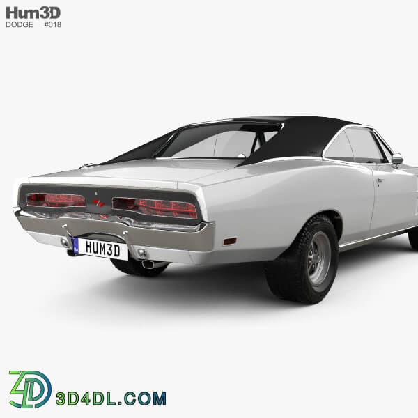 Hum3D Dodge Charger RT 1969