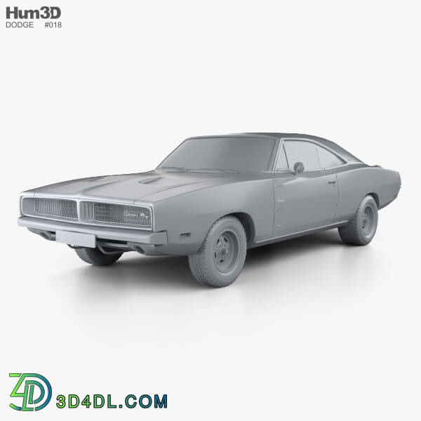 Hum3D Dodge Charger RT 1969