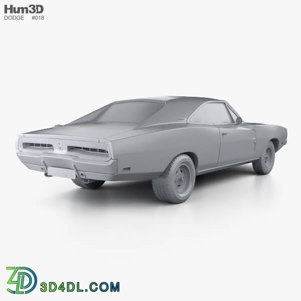 Hum3D Dodge Charger RT 1969