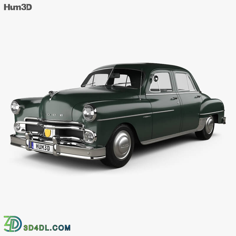 Hum3D Dodge Coronet sedan 1950