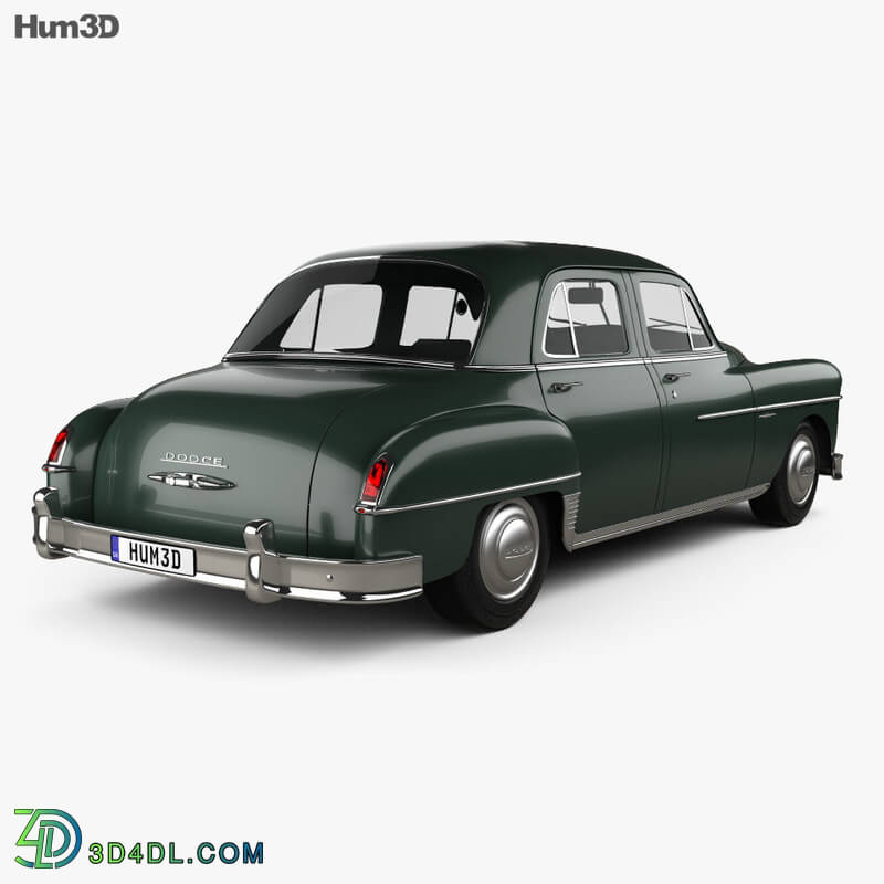 Hum3D Dodge Coronet sedan 1950