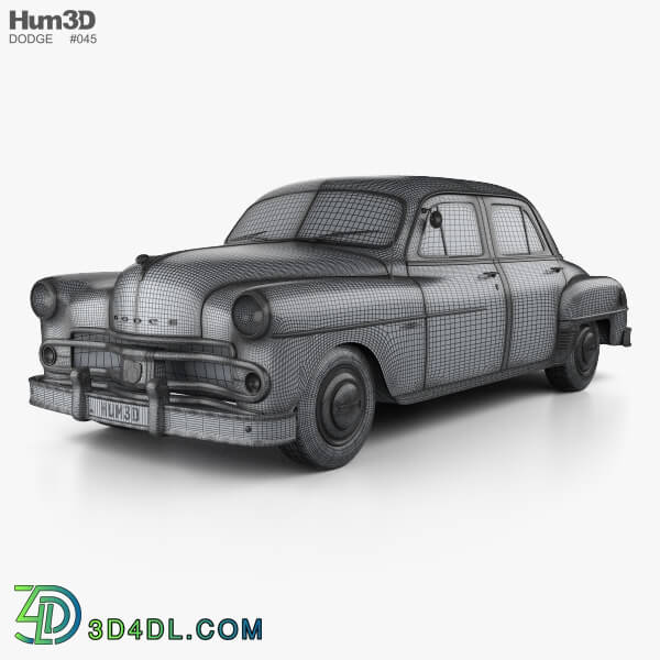 Hum3D Dodge Coronet sedan 1950