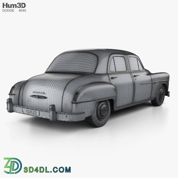 Hum3D Dodge Coronet sedan 1950