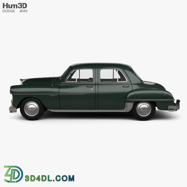 Hum3D Dodge Coronet sedan 1950