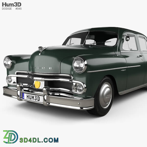 Hum3D Dodge Coronet sedan 1950