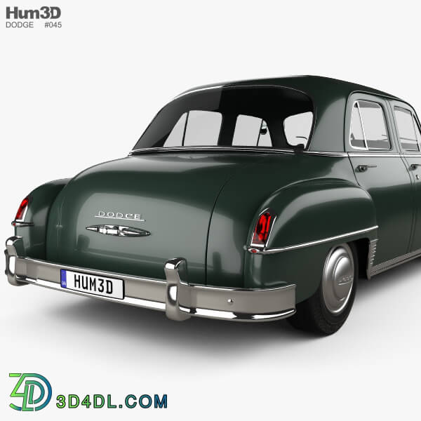 Hum3D Dodge Coronet sedan 1950