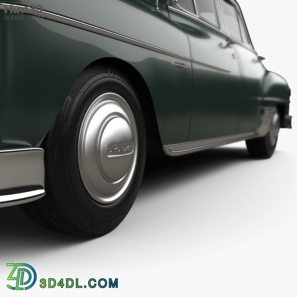 Hum3D Dodge Coronet sedan 1950