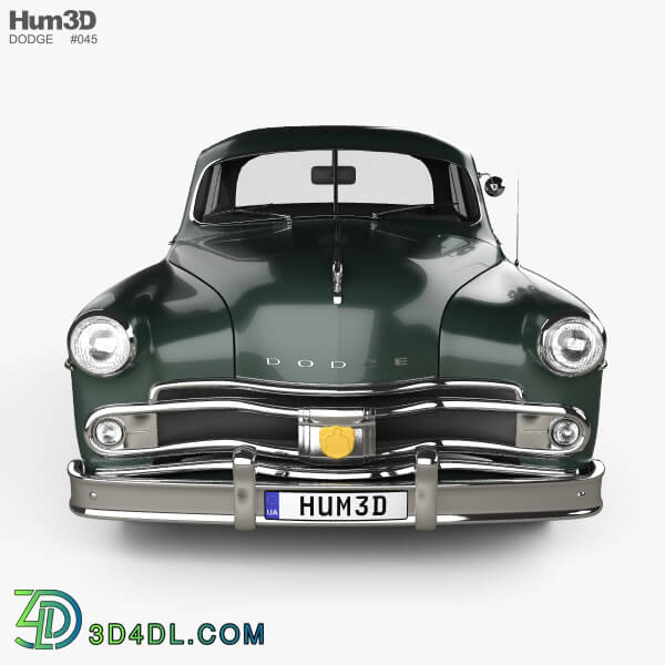 Hum3D Dodge Coronet sedan 1950