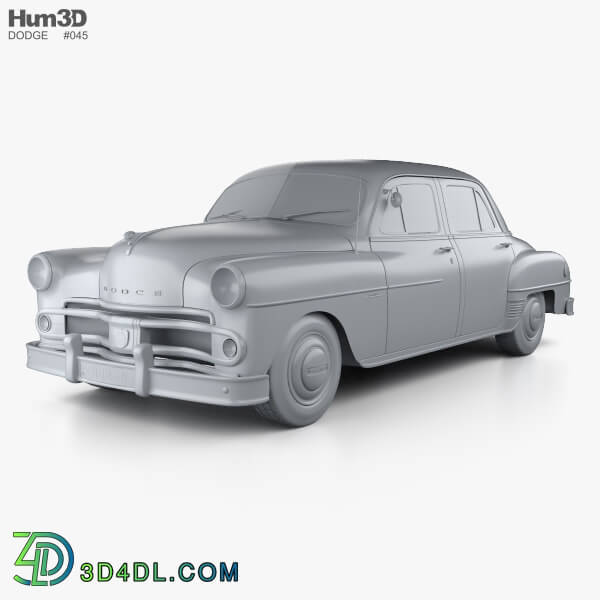 Hum3D Dodge Coronet sedan 1950