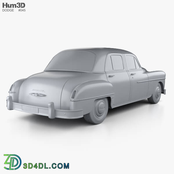 Hum3D Dodge Coronet sedan 1950