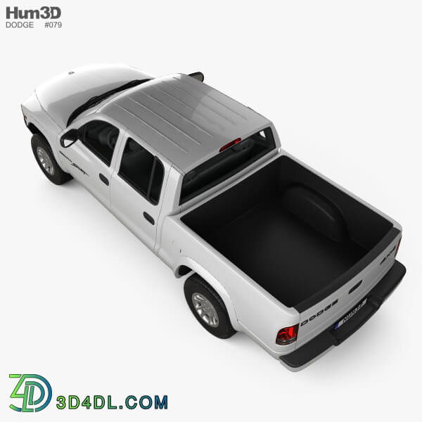 Hum3D Dodge Dakota Sport Quad Cab 2000