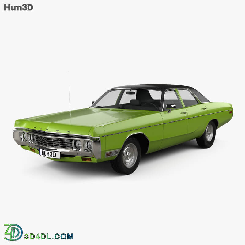 Hum3D Dodge Polara Hardtop Coupe 1970