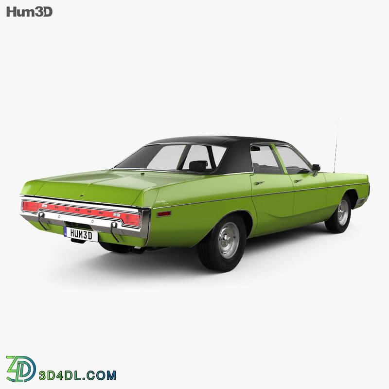 Hum3D Dodge Polara Hardtop Coupe 1970