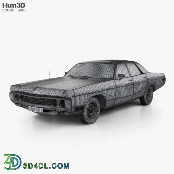 Hum3D Dodge Polara Hardtop Coupe 1970