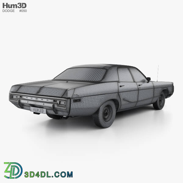 Hum3D Dodge Polara Hardtop Coupe 1970