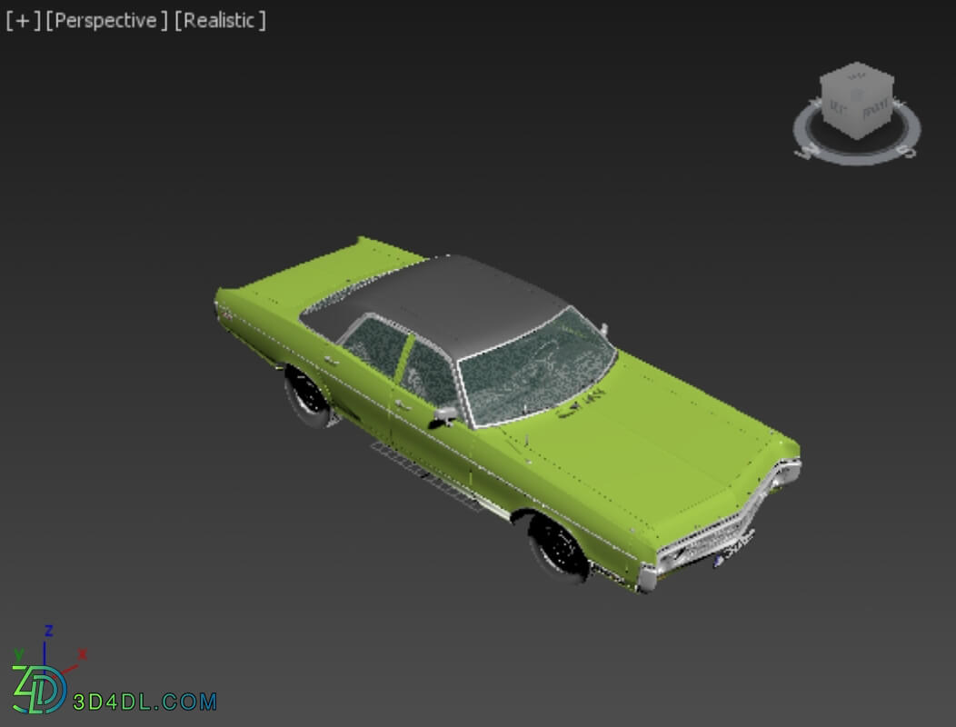 Hum3D Dodge Polara Hardtop Coupe 1970